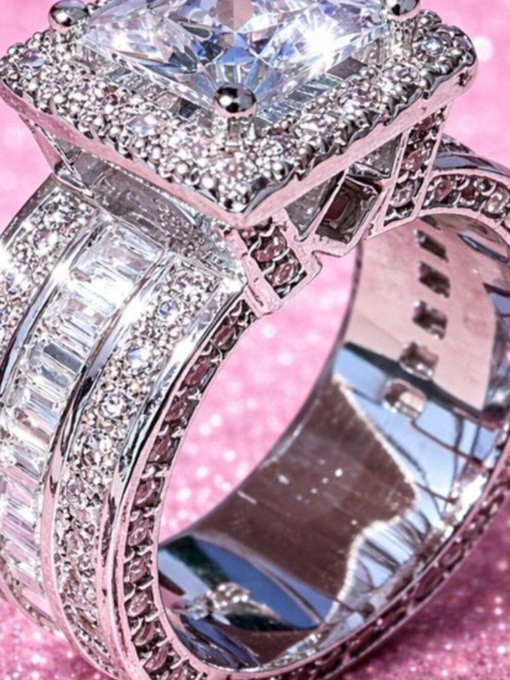 BRIDAL WEDDING RING - Picture 4 of 4